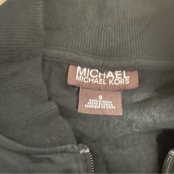 MICHAEL Michael Kors Men's Black Bomber Jacket - Picture 8 of 9